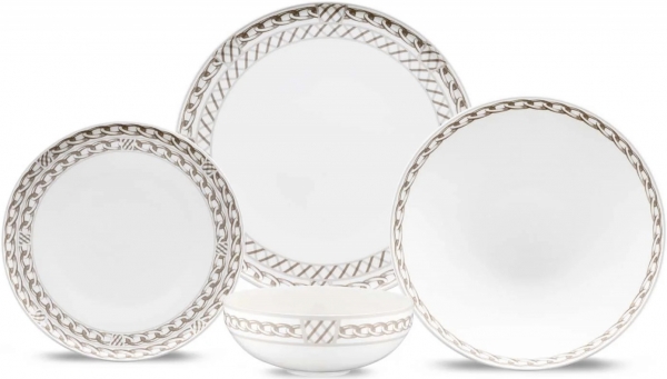 Jumbo Chains 24 Parça Yemek Takımı