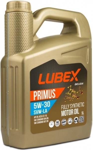 Lubex Primus SVW-LA 5W-30 Motor Yağı (5 litre)