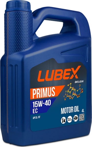 Lubex Primus EC 15W-40 Motor Yağı (4 litre)
