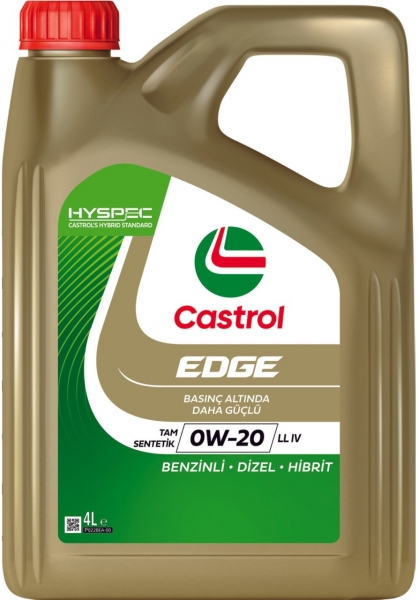 Castrol Edge 0W-20 LL IV Motor Yağı (4 litre)