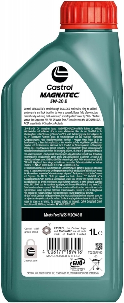 Castrol Magnatec 5W-20 E Motor Yağı (1 litre)