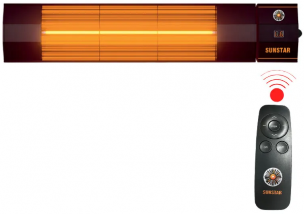 Sunstar Halogen Kum-1800W Kumandalı Halojen Isıtıcı (Uzaktan Kumanda)