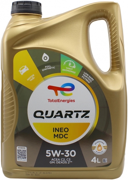 TotalEnergies Quartz Ineo MDC 5W-30 DPF Motor Yağı