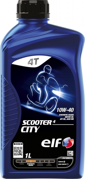 Elf Scooter 4 City 10W-40 Motor Yağı