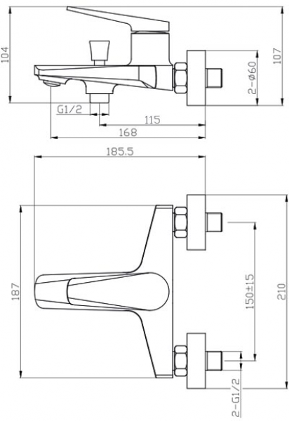 Newarc Next 984511G Banyo Bataryası