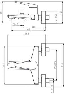 Newarc Next 984511G Banyo Bataryası