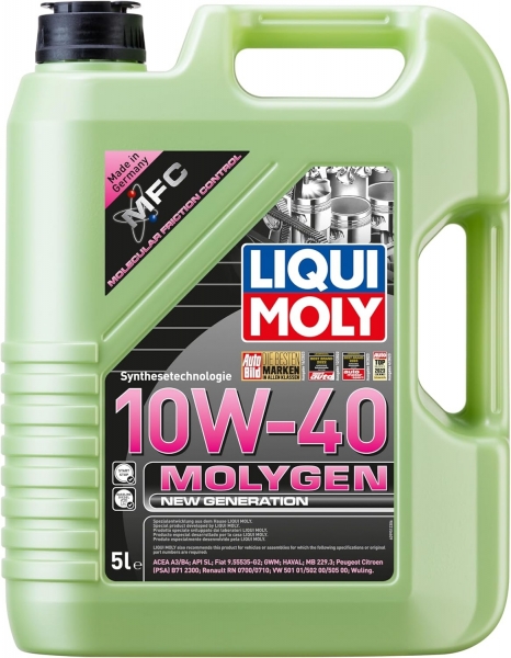 Liqui Moly Molygen New Generation 10W-40 Motor Yağı (5 litre)