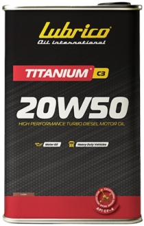 Lubrico Titanium C3 20W-50 Motor Yağı