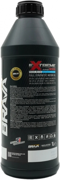 Brava Extreme 9000 5W-50 Motor Yağı