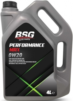 BSG Performance Max 0W-20 Motor Yağı