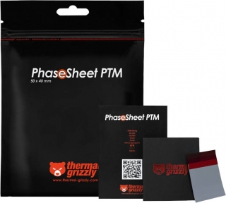Thermal Grizzly PhaseSheet PTM 50x40x0.2 mm Termal Ped