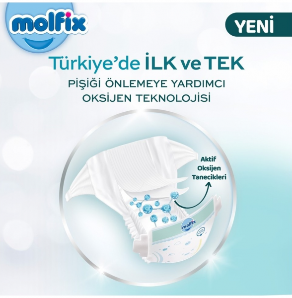 Molfix Premium 5 Beden 396 Adet Bebek Bezi