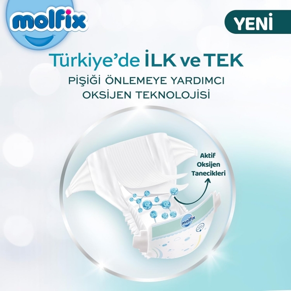 Molfix Premium 5 Beden 66 Adet Bebek Bezi