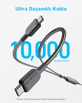 Anker A8895 140W Şarj Kablosu