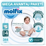 Molfix Premium 4 Beden 344 Adet resim