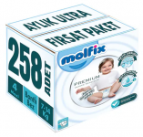 Molfix Premium 4 Beden 258 Adet resim