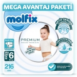 Molfix Premium 6 Beden 216 Adet resim