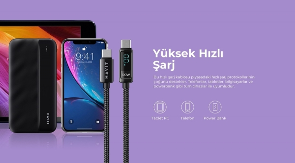Havit CB6247 Şarj Kablosu