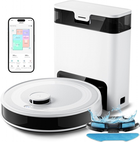 Lefant M2 Pro Robot Süpürge+Mop