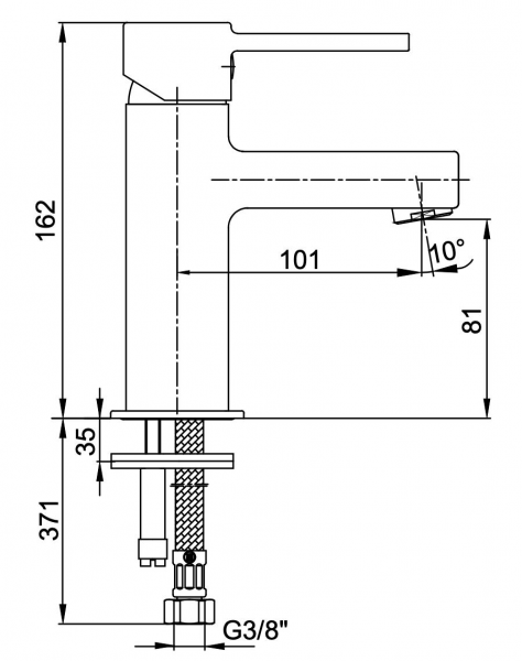 AR Moni 102108906 Lavabo Bataryası