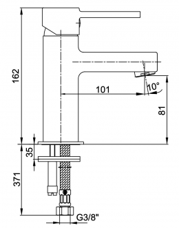 AR Moni 102108906 Lavabo Bataryası
