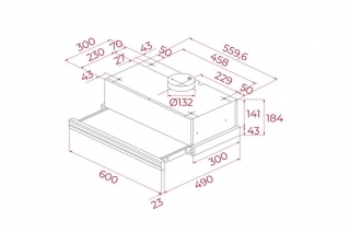 Teka CNL 6400.2 IX Aspiratör