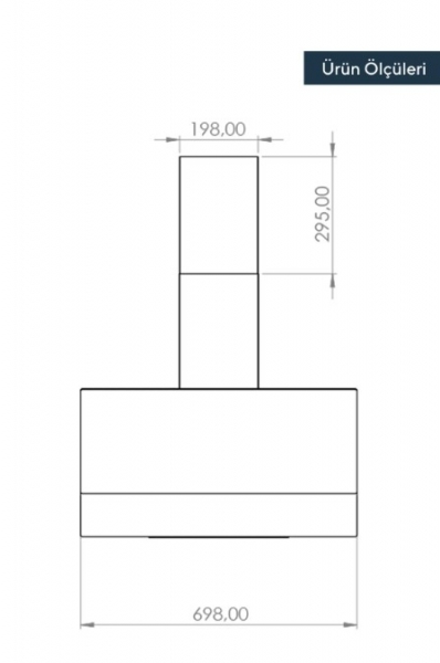 Kumtel DA7-835 Davlumbaz