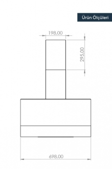 Kumtel DA7-835 Davlumbaz