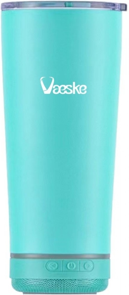 Vaeske Çelik Bluetooth Hoparlörlü Termos
