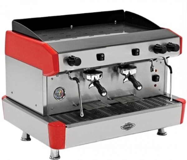 Empero EMP.CPC.2GR Kahve Makinesi (Kırmızı / Inox)