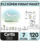 Sleepy Bio Natural 7 Beden 120 Adet resim