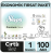 Sleepy Bio Natural 1 Beden 100 Adet Bebek Bezi