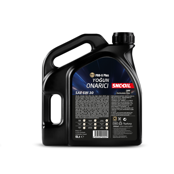 SNC-Oil Pro-S Plus Yoğun Onarıcı 5W-30 Motor Yağı