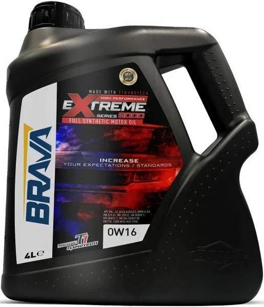 Brava Extreme 9000 0W-16 Motor Yağı