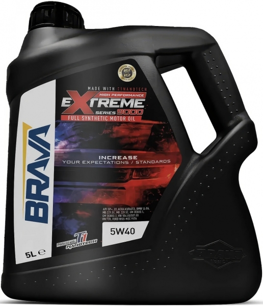Brava Extreme 9000 5W-40 Motor Yağı