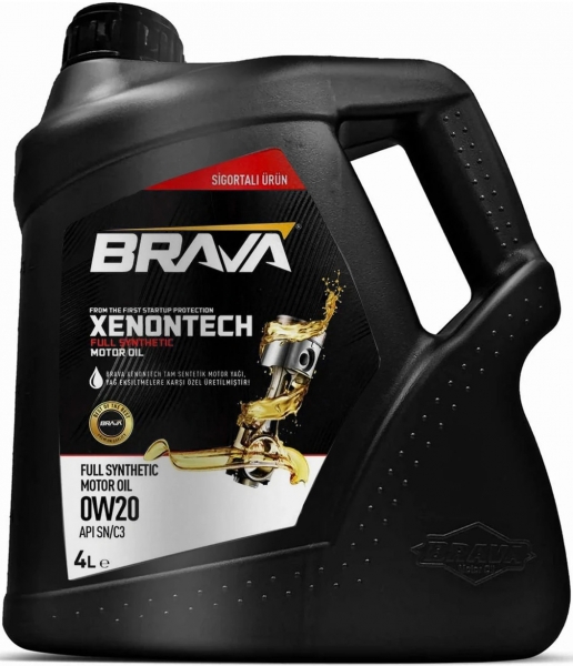 Brava Xenontech 0W-20 Motor Yağı (4 litre)
