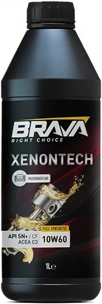 Brava Xenontech 10W-60 Motor Yağı (1 litre)