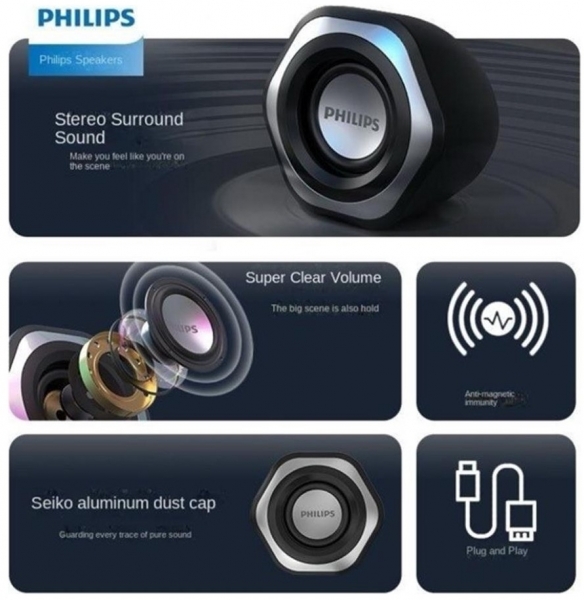 Philips SPA2209 Hoparlör