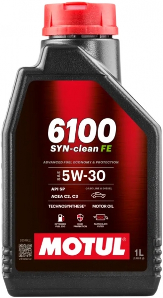Motul 6100 SYN-clean FE 5W-30 Motor Yağı (1 litre)