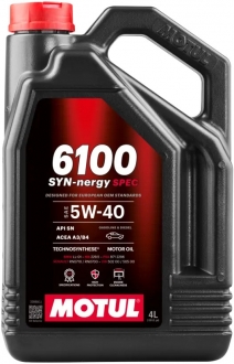Motul 6100 SYN-nergy SPEC 5W-40 4 Motor Yağı