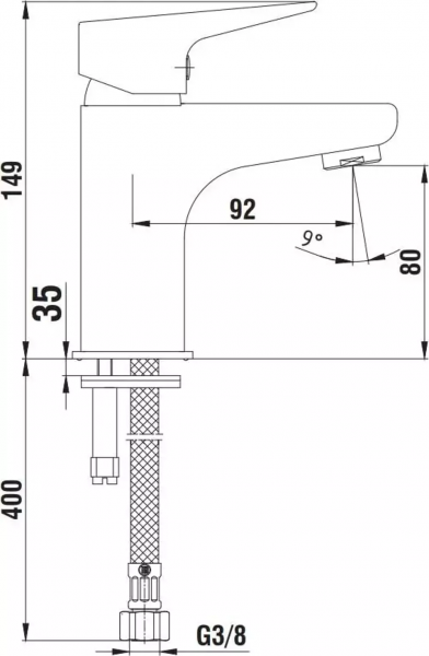 AR Fia 102108962 Lavabo Bataryası