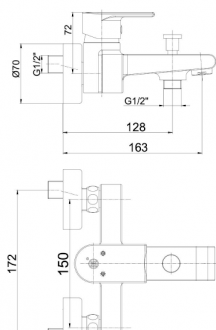 AR Liona 102102463 Banyo Bataryası