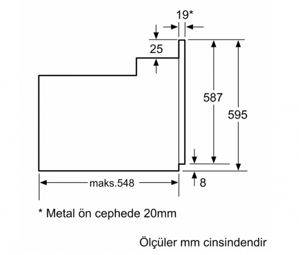 Siemens HB011FBA1T Ankastre Fırın
