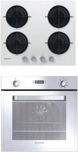 Hoover 2'Li Beyaz Ankastre Set HVW6MW + +