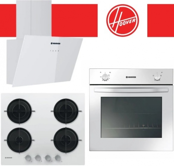 Hoover Beyaz Ankastre Set HVW6MW + HON100W