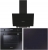 Hoover Siyah Ankastre Set HH64CCB + HOT3051BI + HDG6C2GBTK