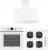 Regal Beyaz Ankastre Set AO 6041 BC + AF 7965 BC + AD 609112 BC