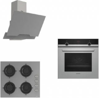 Siemens & Ferre Lux Grion Set 136 Ankastre Set CS208 + HB514FBH0T + D065