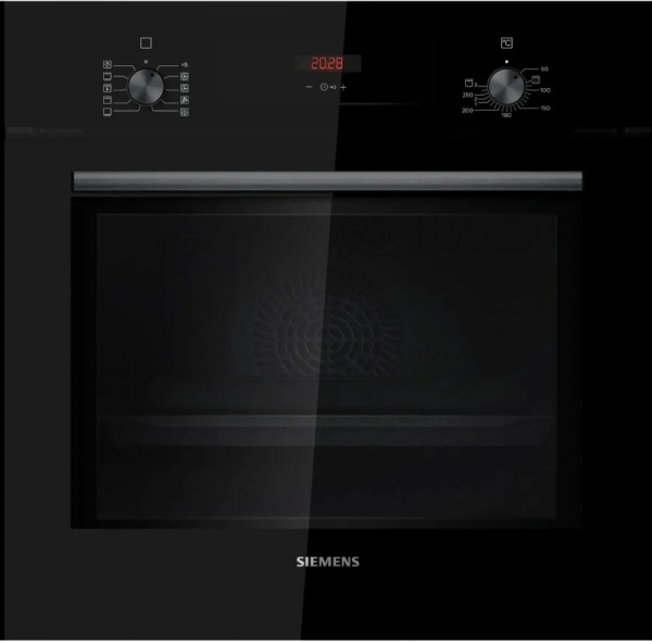 Siemens & Ferre Large Castelo Siyah Ankastre Set SS035 + HB012FBB1T + D086