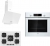 Siemens & Ferre Large Podence Beyaz Ankastre Set SS036 + HB012FBW1T + D087